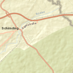 Schirnding Street Map