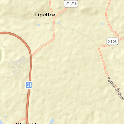 Okres Cheb Street Map