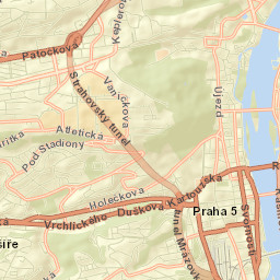 Malá Strana Street Map