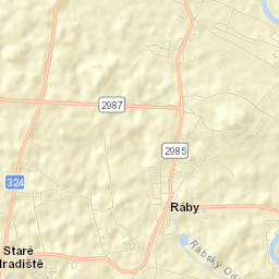 Staré Hradiště Street Map