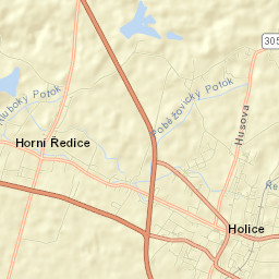 Holice Street Map