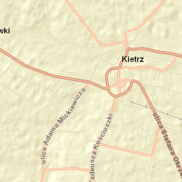 Kietrz Street Map