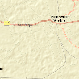 Pietrowice Wielkie Street Map