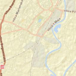 Racibórz Street Map