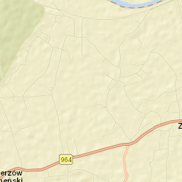 Zabierzów Bocheński Street Map