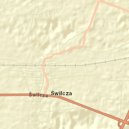 Świlcza Street Map