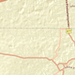 Łańcut Street Map