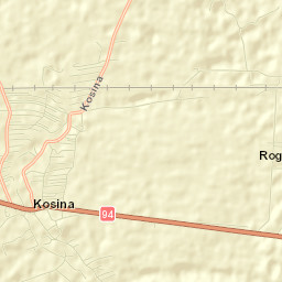 Kosina Street Map