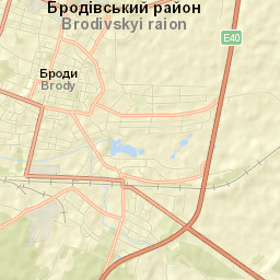 Brody Street Map