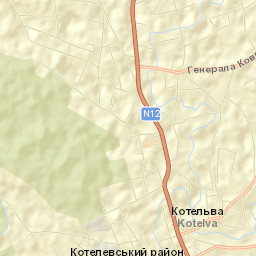 Kotelva Street Map