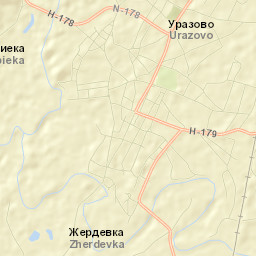 Urazovo Street Map
