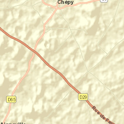 Chépy Street Map