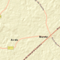 Maretz Street Map