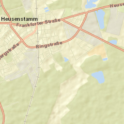 Heusenstamm Street Map