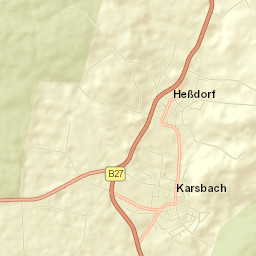 Karsbach Street Map