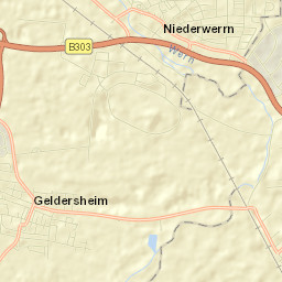 Geldersheim Street Map