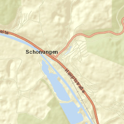 Schonungen Street Map