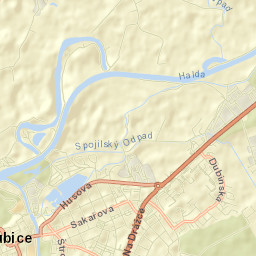 Pardubice Street Map