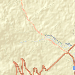 Červená Voda Street Map