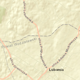 Lubomia Street Map