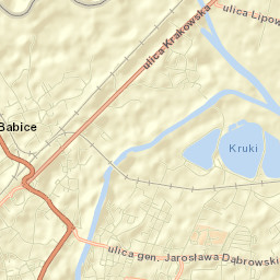 Powiat oświęcimski Street Map