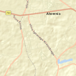 Alwernia Street Map