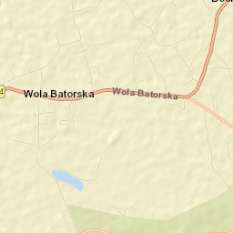 Wola Batorska Street Map