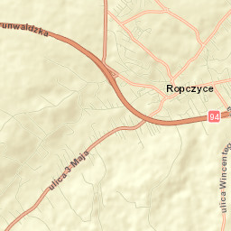 Ropczyce Street Map