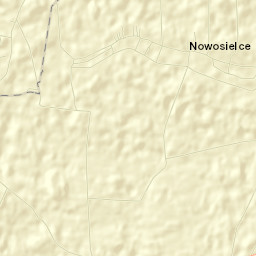 Nowosielce Street Map