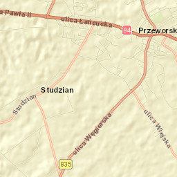 Przeworsk Street Map