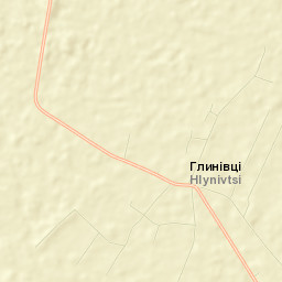 Glinivtsi Street Map