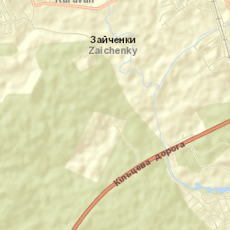 Mala Danylivka Street Map