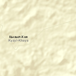 Kyzyl-Khaya Street Map