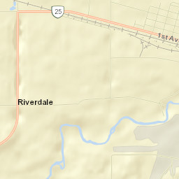Rivers Street Map