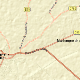 Le Nouvion-en-Thiérache Street Map