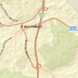 Saint-Hubert Street Map