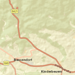 Bausendorf Street Map