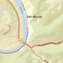 Zell Street Map