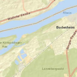 Budenheim Street Map