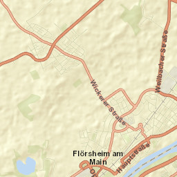 Flörsheim Street Map