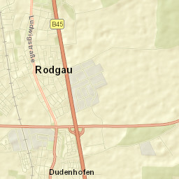 Rodgau Street Map