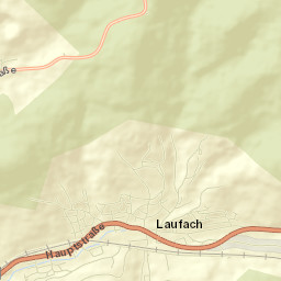 Laufach Street Map