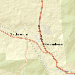 Gössenheim Street Map