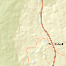 Rattelsdorf Street Map