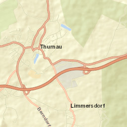 Thurnau Street Map