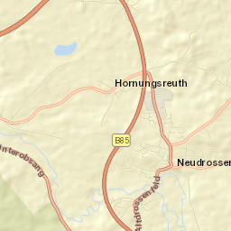 Neudrossenfeld Street Map