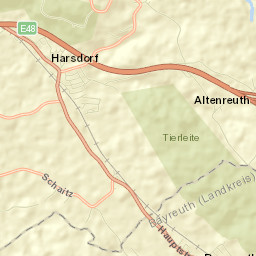 Harsdorf Street Map