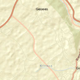 Gesees Street Map