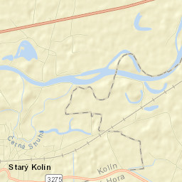 Starý Kolín Street Map