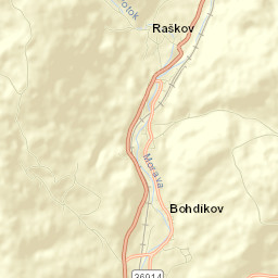 Dolní Bohdíkov Street Map
